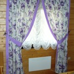 Текстильный дизайн спальни в лиловых тонах